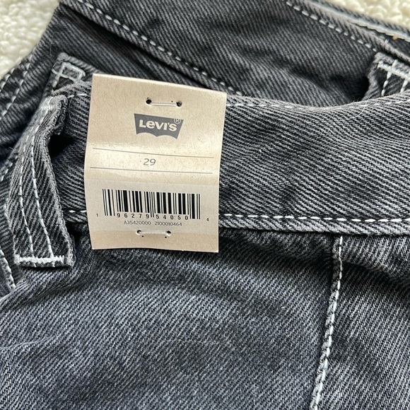 Levi’s NWT Denim Carpenter Skirt in Black Size 29 NEW - Picture 7 of 13